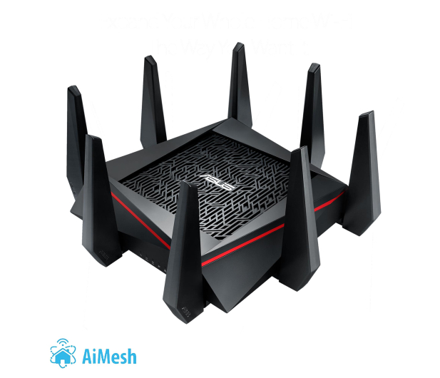 Router ASUS RT-AC5300 Wi-Fi Tri-band 5334 Mbit/s a/b/g/n/ac, 2xUSB 3G/4G, QAM - 275003 - zdjęcie